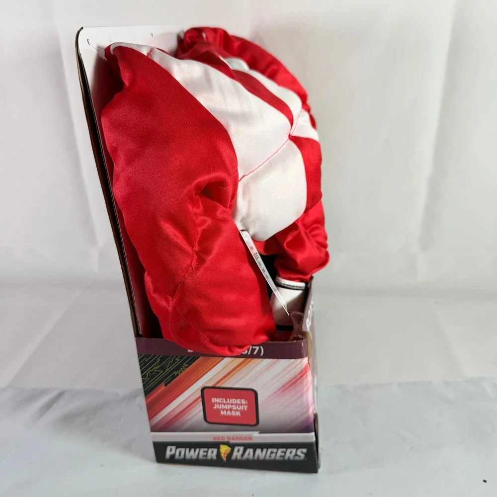 Power Rangers Red Ranger Muscle Costume Boys Size S (6/7) Disguise 2 Piece Set